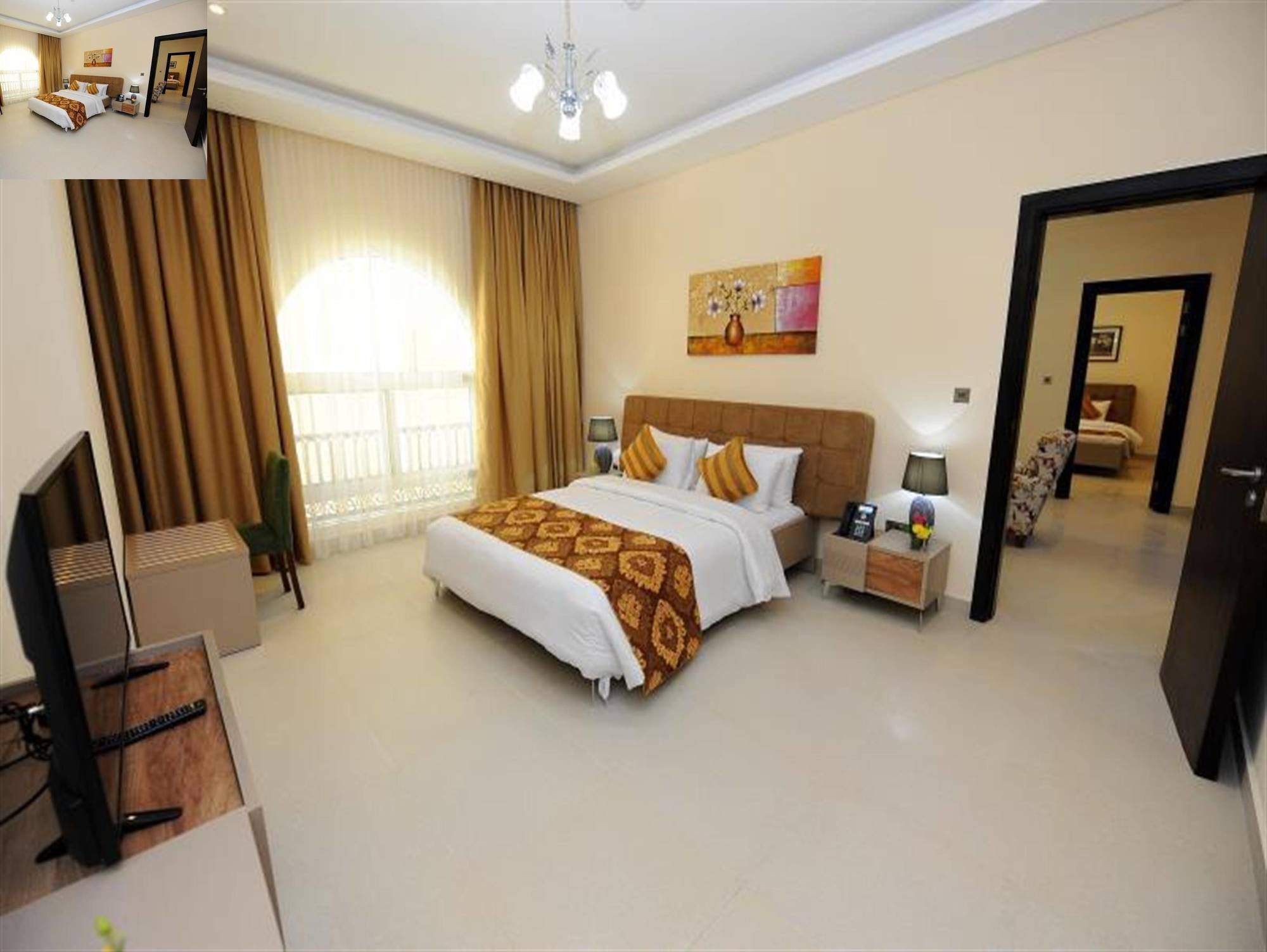 דוחה Al Mansour Park Inn Hotel&Apartment מראה חיצוני תמונה